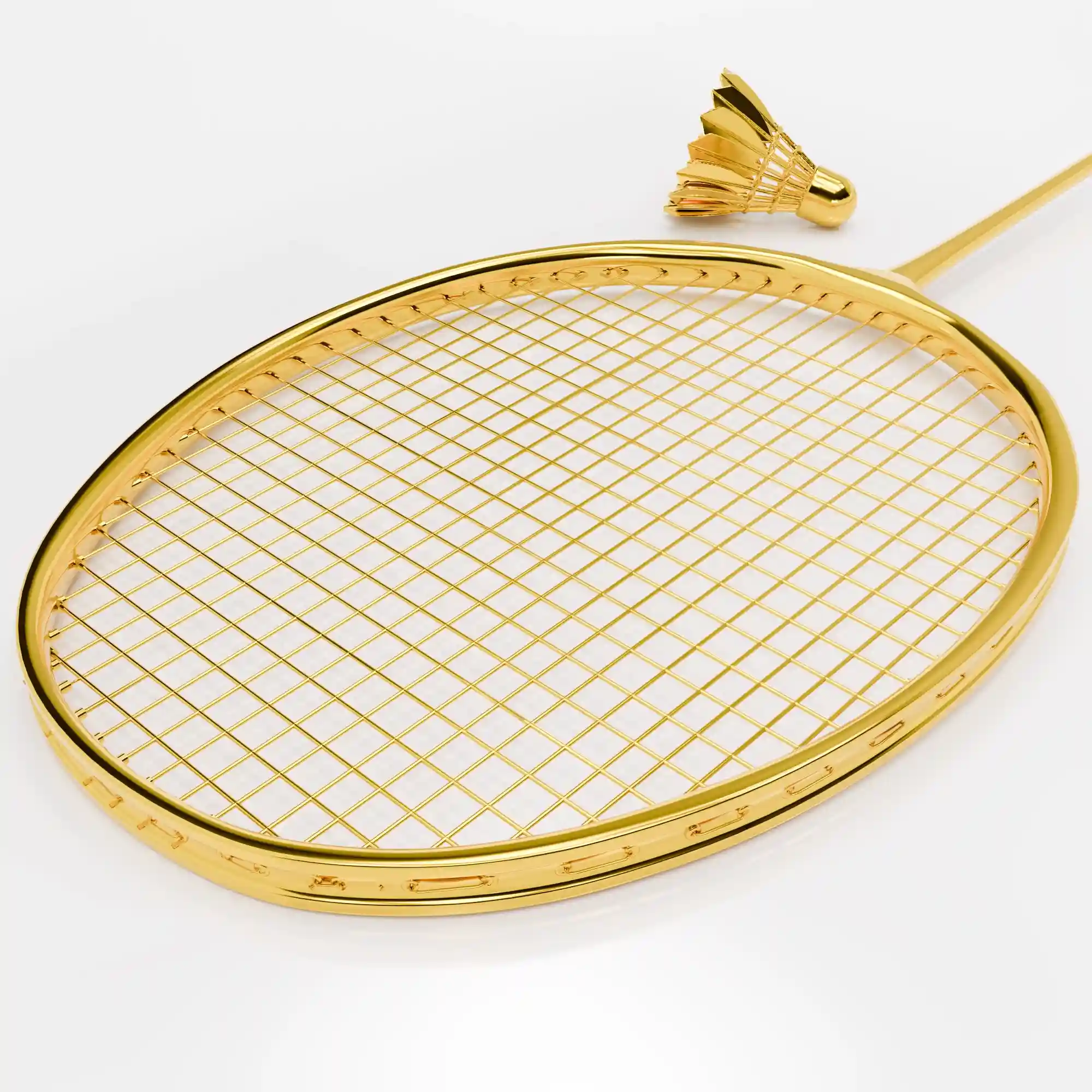 24K Gold Tennis Racket - Image 3