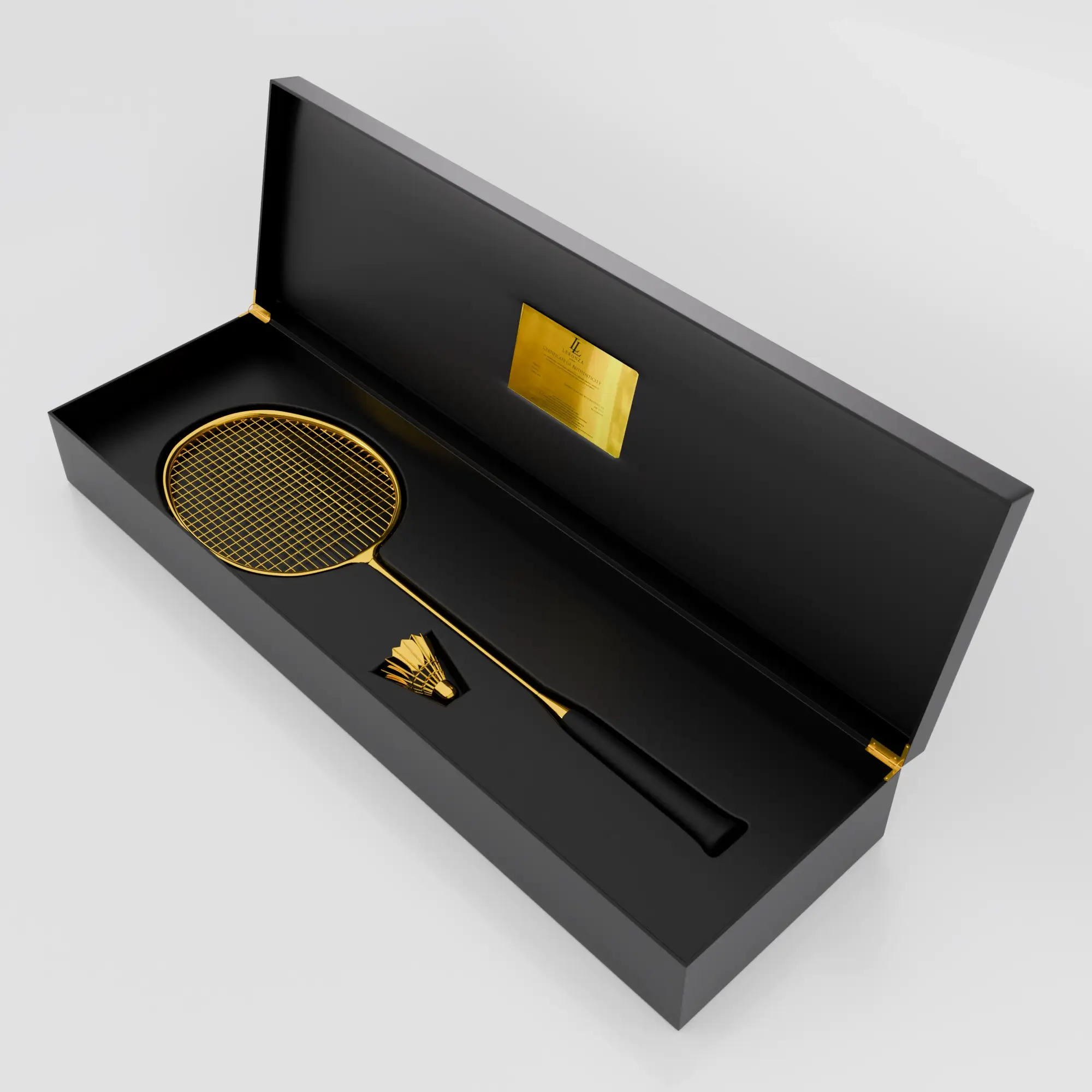 24K Gold Tennis Racket - Image 5