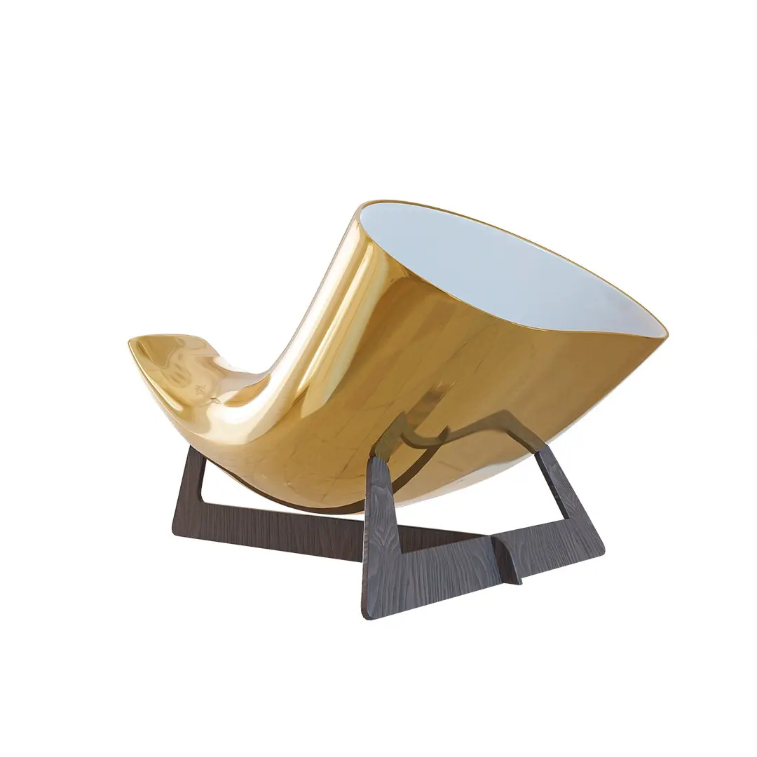 24K Gold Luxury Megaphone iPhone Speaker